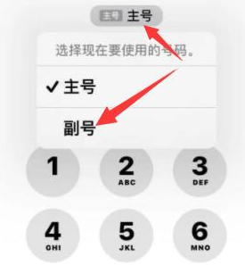 牙叉镇苹果14维修店分享iPhone 14 Pro Max使用副卡打电话的方法 