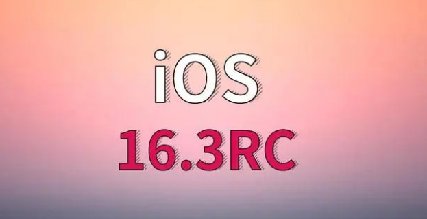 牙叉镇苹果手机维修分享iOS 16.3 RC版升级_iOS 16.3 RC版一键刷机教程 